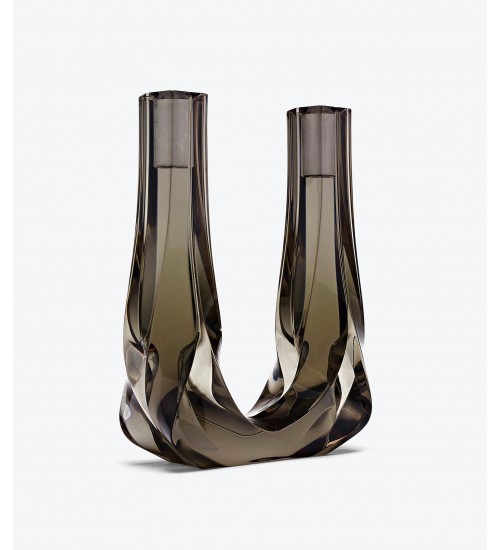 Zaha  Hadid Design BRAID DOUBLE CANDLE HOLDER - H 30 CM烛架